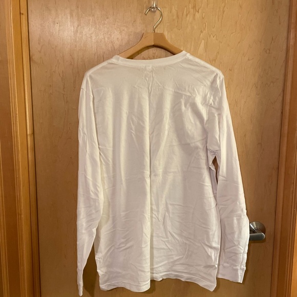 Women's "Let's Sit Crooked & Talk Straight" Long Sleeve Tee - Picture 4 of 6